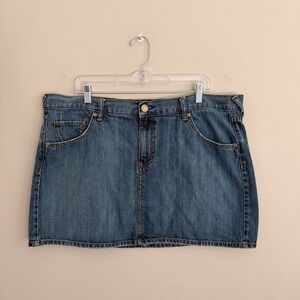 Y2K OLD NAVY DENIM MINI SKIRT